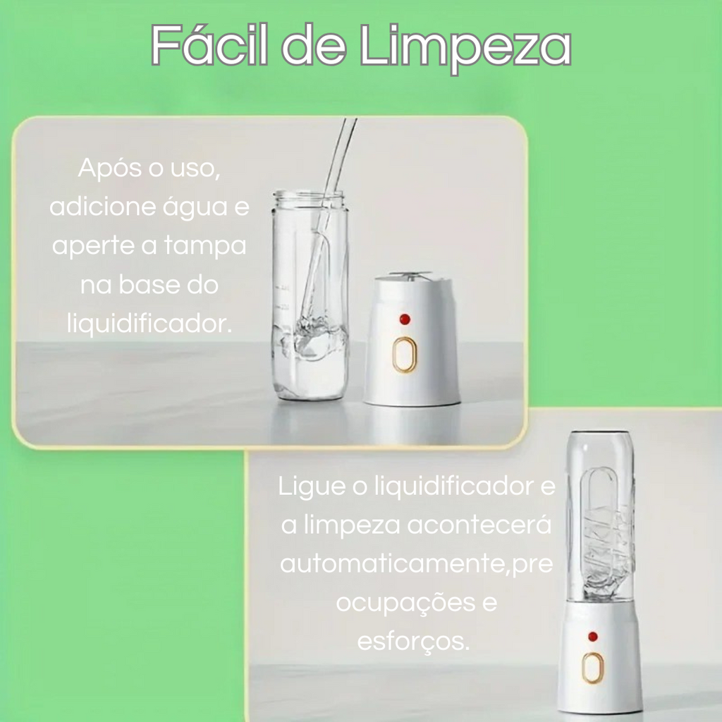 Liquidificador Elétrico Xiaomi Portátil Recarregável USB