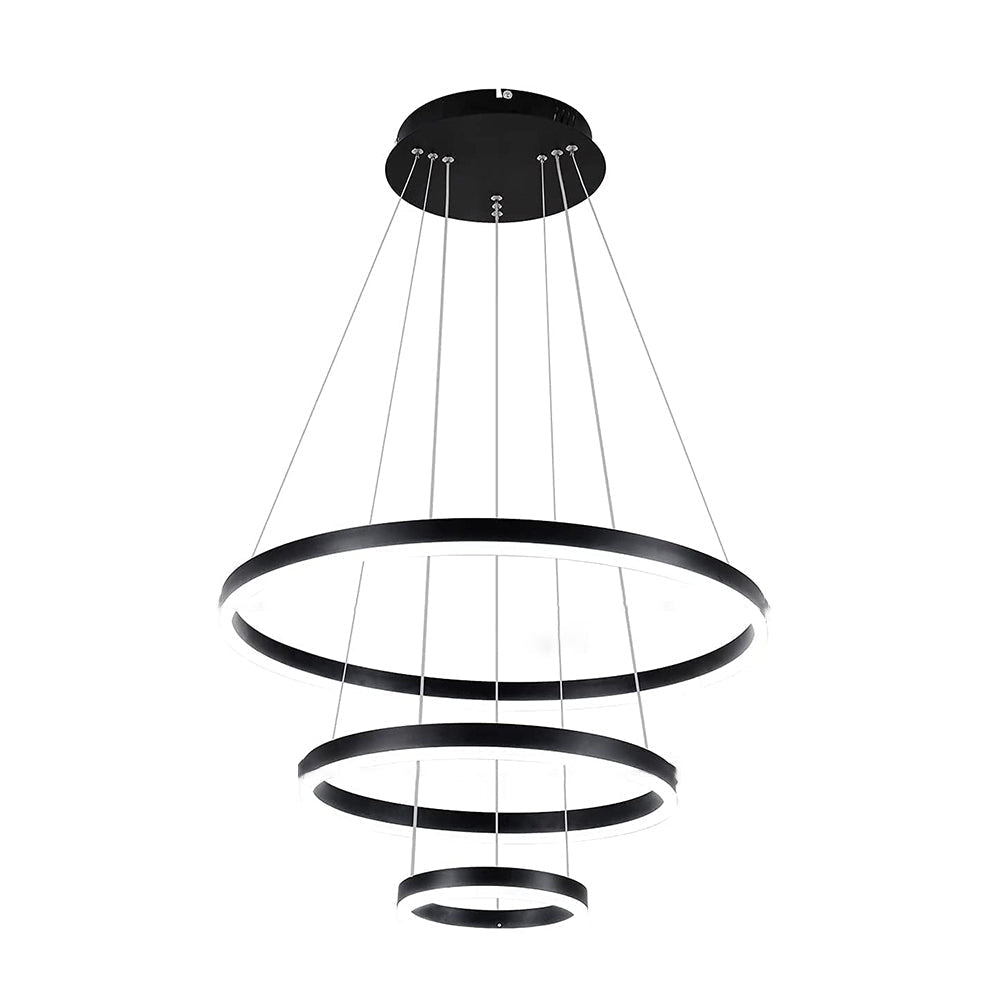 Lustre Pendente Circular Triplo em Led - Nordic Europe