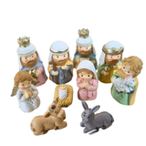 Mini Presépio 10 peças 5,5 cm