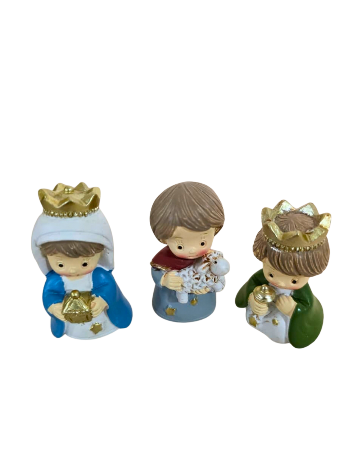 Mini Presépio 10 peças 6,5 cm