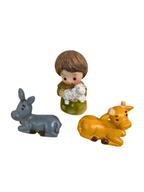 Mini Presépio em Resina 10 peças 6,5 cm