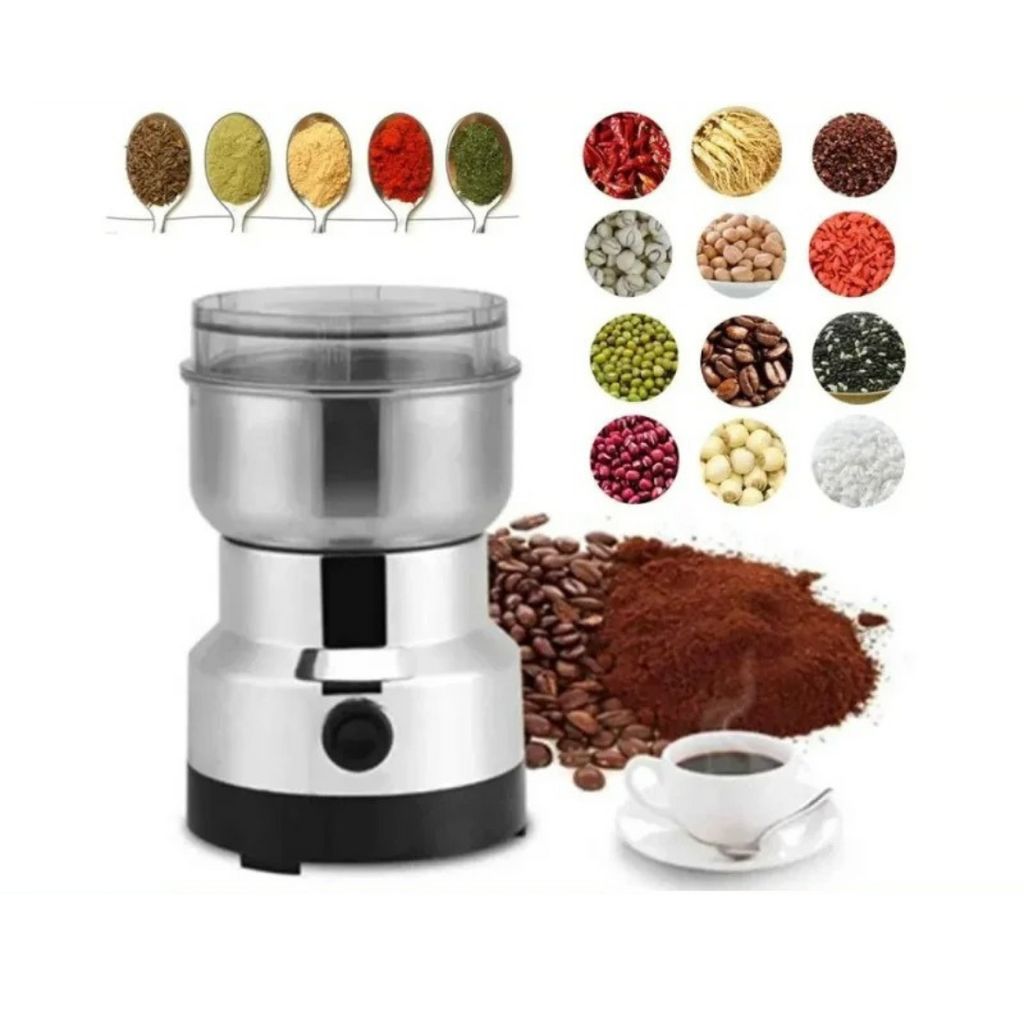 Mini Moedor Elétrico em Aço Inoxidável