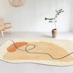 PROMO OUTLET - Tapete Decorativo Orgânico Abstrato Irregular - Nordic Europe