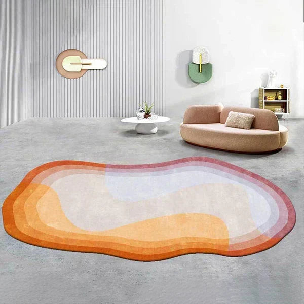 PROMO OUTLET - Tapete Decorativo Orgânico Abstrato Irregular - Nordic Europe