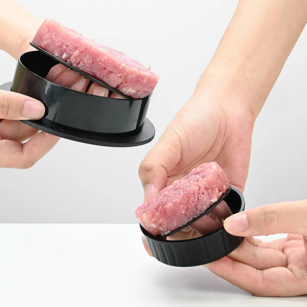 Prensa de Carne para Hambúrguer Antiaderente com Alça Ergonômica