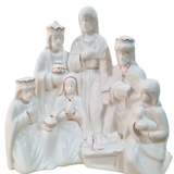 Presépio em Porcelana com Led 18 x 21 cm