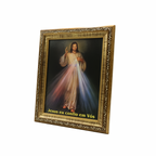 Quadro Jesus Misericordioso 20X25 Moldura Simples