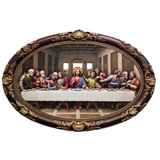 Quadro da Santa Ceia 3D 30 x 20 cm