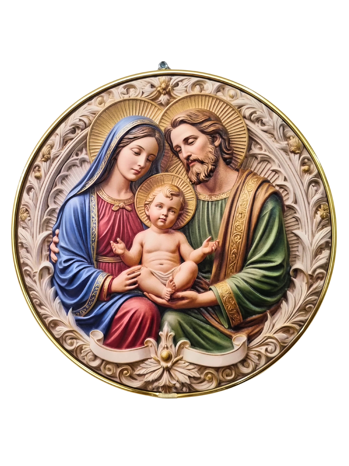 Quadro em Resina Da Sagrada Família 20 cm
