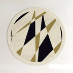 PROMO OUTLET - Tapete Decorativo Orgânico Moderno Redondo - Coleção Paris