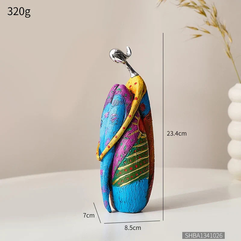 Escultura decorativa de Cerâmica Premuim - Coleção Essência Feminina