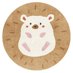 Tapete Decorativo Infantil Redondo - Coleção Fofura Animal