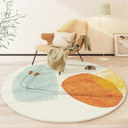 Tapete Decorativo Redondo - AbstractArt!