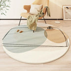 Tapete Decorativo Redondo - AbstractArt!