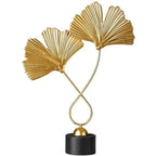 Escultura decorativa de Metal Premuim - Abstrata Elegância Natural