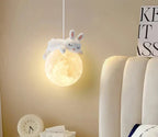 Luminária Infantil Nordic Rabbit & Bear