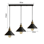 Luminária Pendente Moderna estilo industrial - UrbanGlow