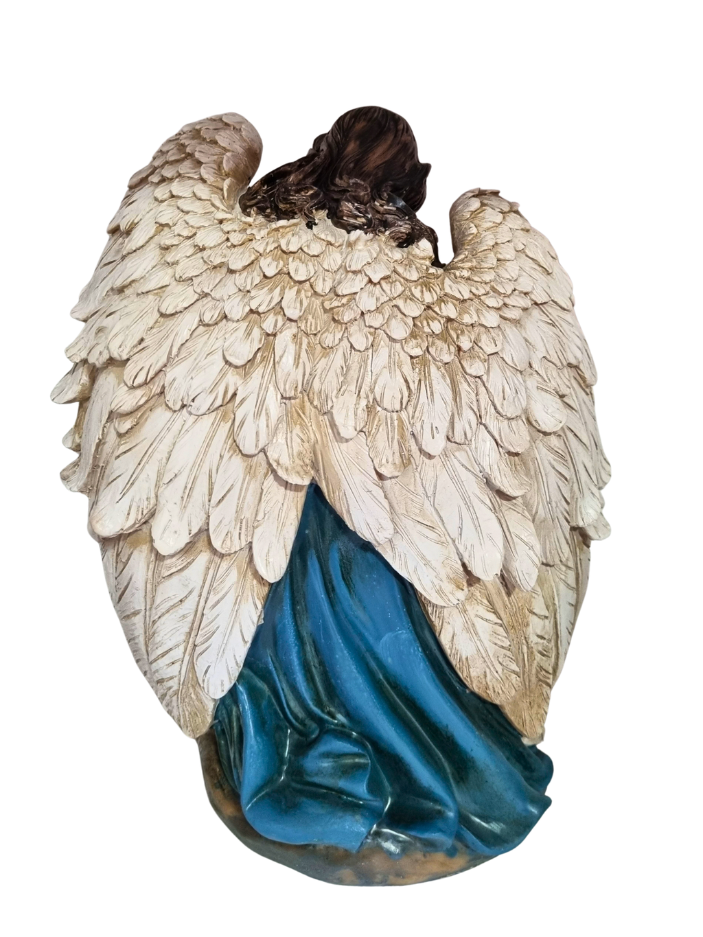 Sagrada Família com Anjo em Resina 28 cm