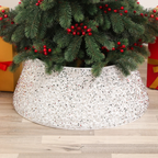 Saia para Árvore de Natal com Lantejoulas Impressas