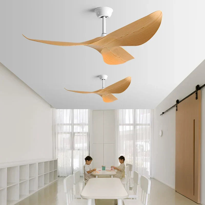 Ventilador de teto moderno Estilo Industrial com controle remoto - ZenithBreeze UrbanWind X2