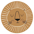 Tapete Decorativo Infantil Redondo - Coleção Fofura Animal