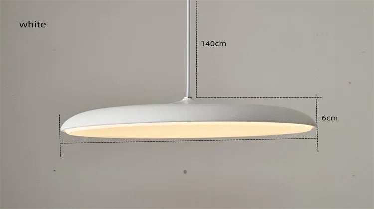 Lustre Pendente Moderno UFO Metal LED