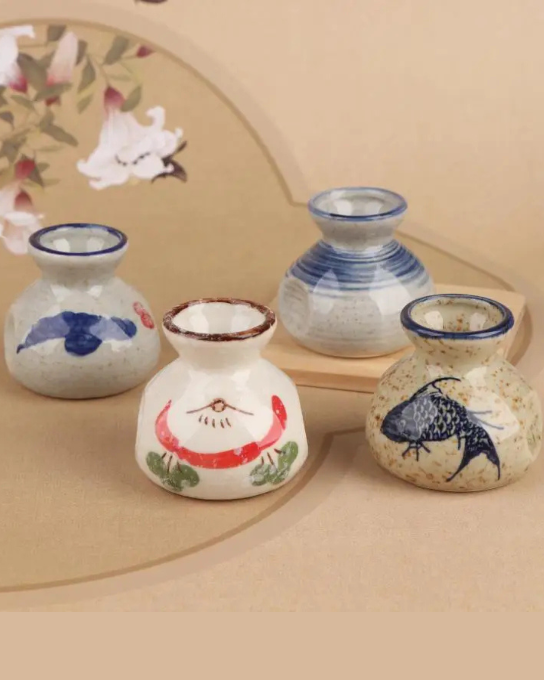 Suporte de Palito de Cerâmica Estilo Chinês para Mesa