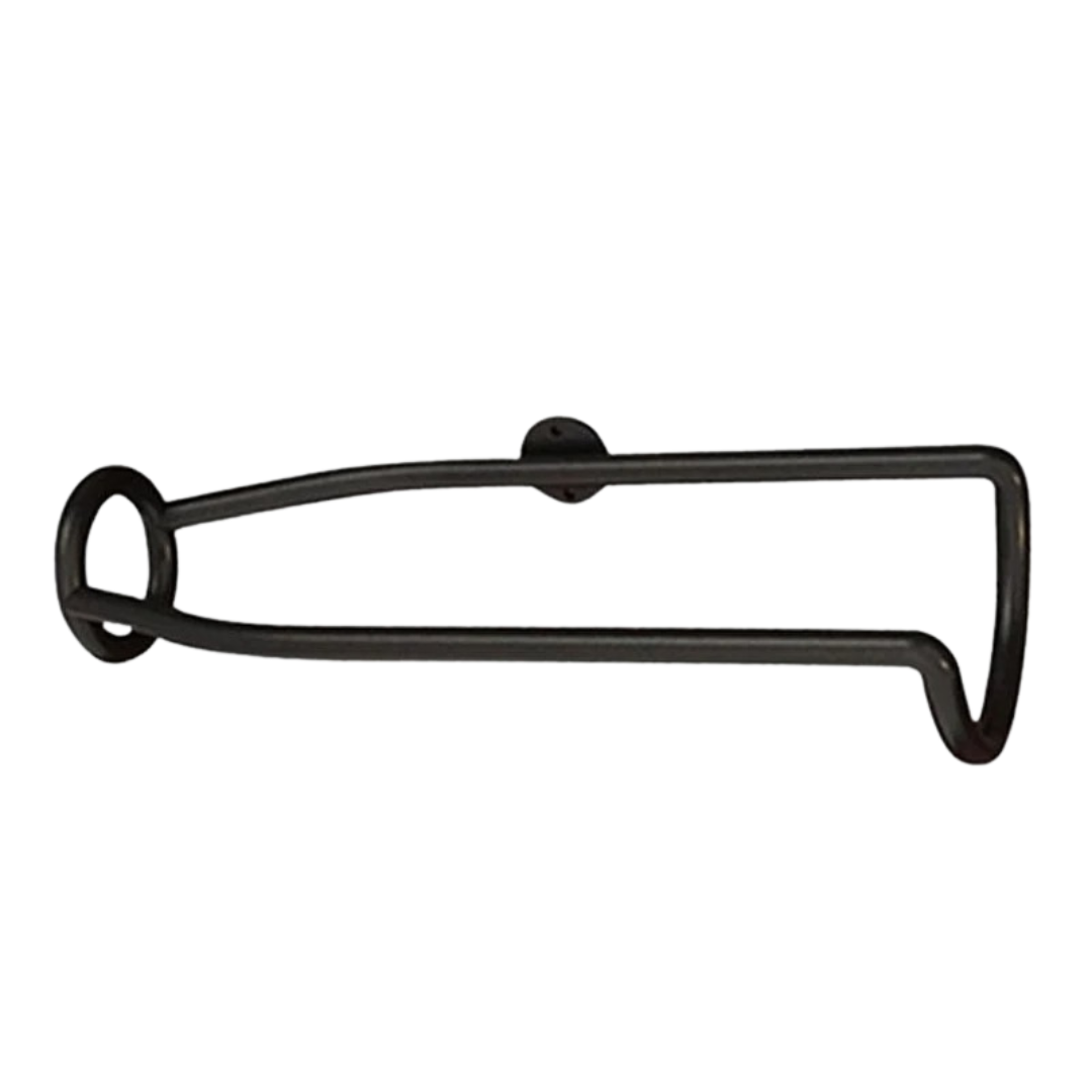 Suporte de Parede para Vinho em Metal para Armazenamento e Exibição de Vinhos