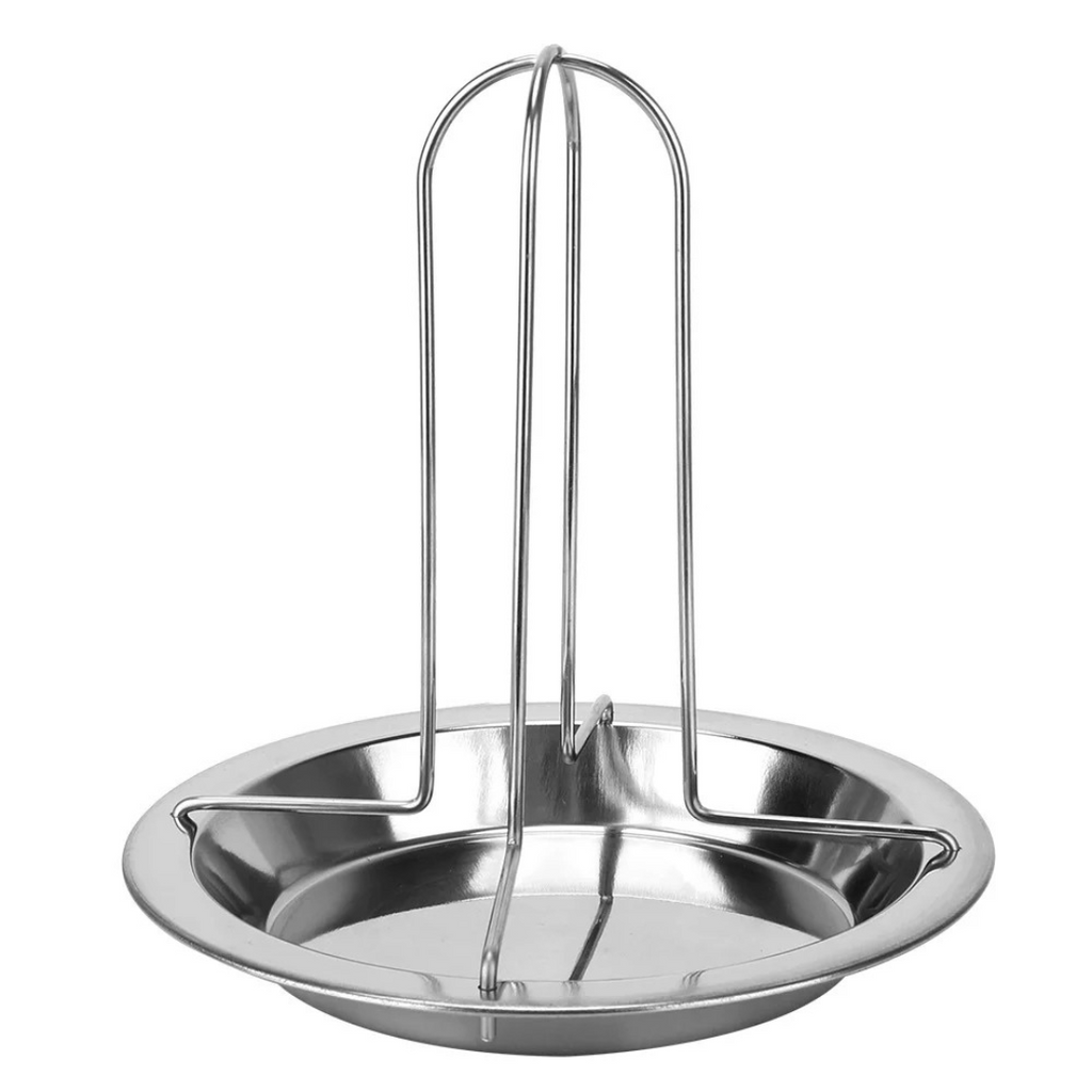 Suporte para Grelha de Frango em Aço Inoxidável