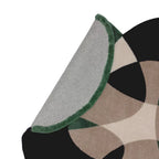 Tapete Orgânico Abstrato Grande - Coleção Flow