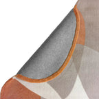 Tapete Orgânico Abstrato Grande - Coleção Flow