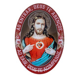 Adesivo Resinado Sagrado Coração de Jesus