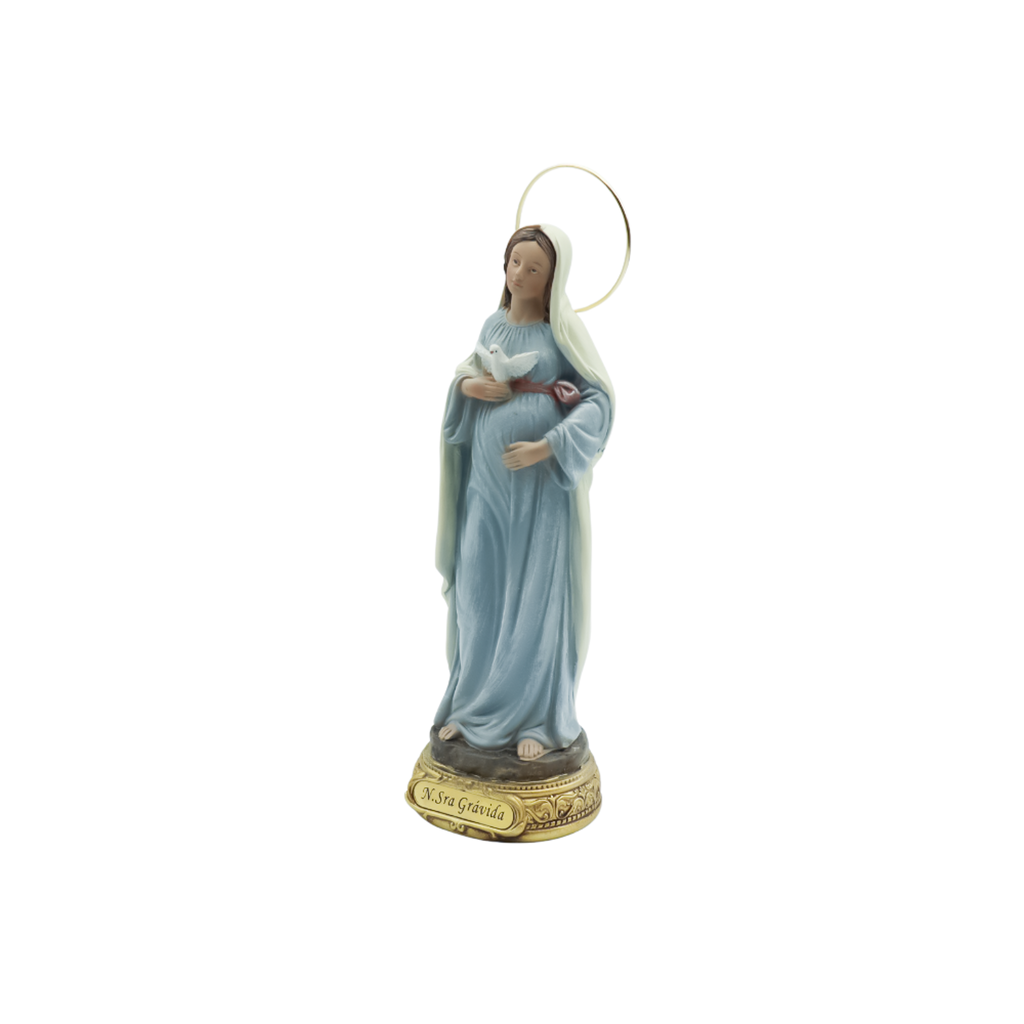 Imagem Nossa Senhora Grávida 20 cm (Linha EURO) resina
