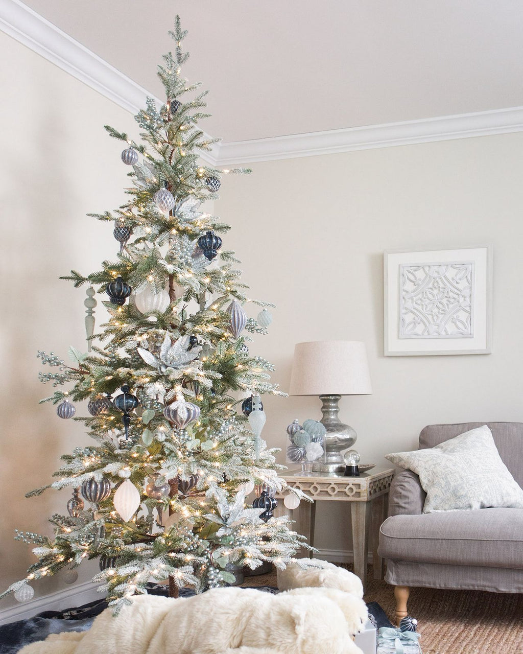 Árvore De Natal Com Micro LED Embutida