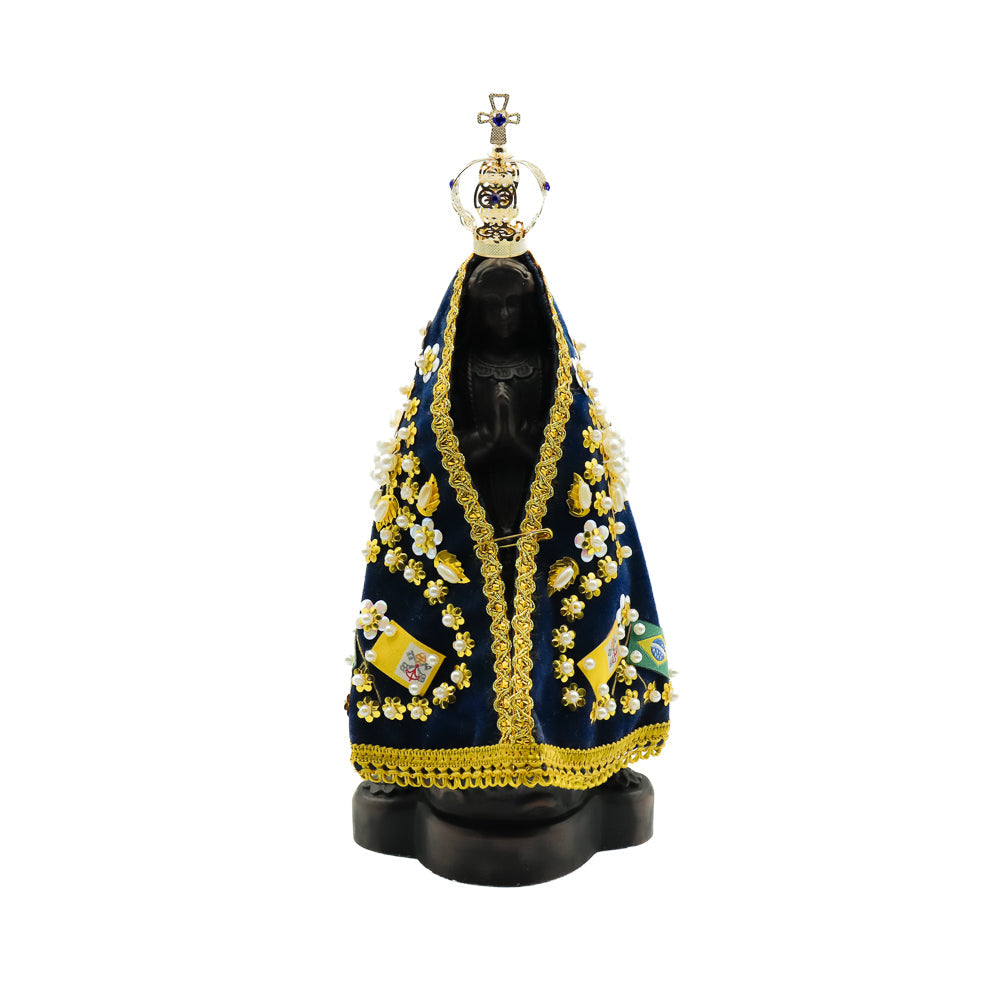 Imagem Nossa Senhora Aparecida 25 cm com manto e coroa