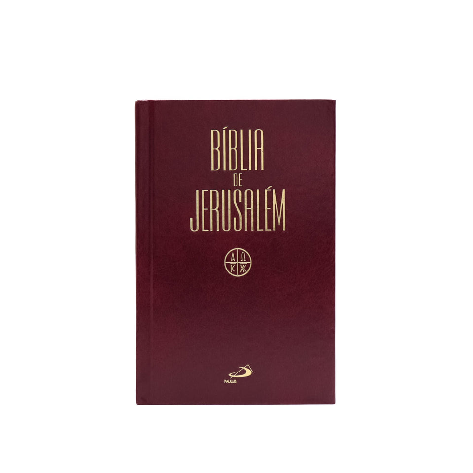 Bíblia de Jerusalém – Formato Bolso – Capa Dura