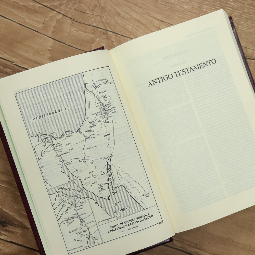 Bíblia de Jerusalém – Formato Bolso – Capa Dura
