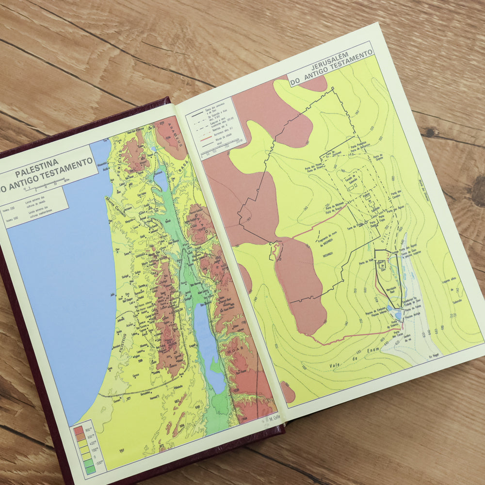 Bíblia de Jerusalém – Formato Bolso – Capa Dura