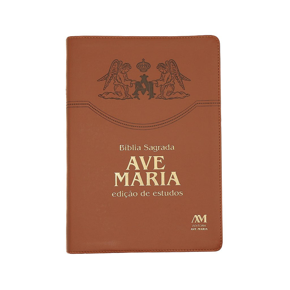 Bíblia Sagrada Ave-Maria Edição de Estudo