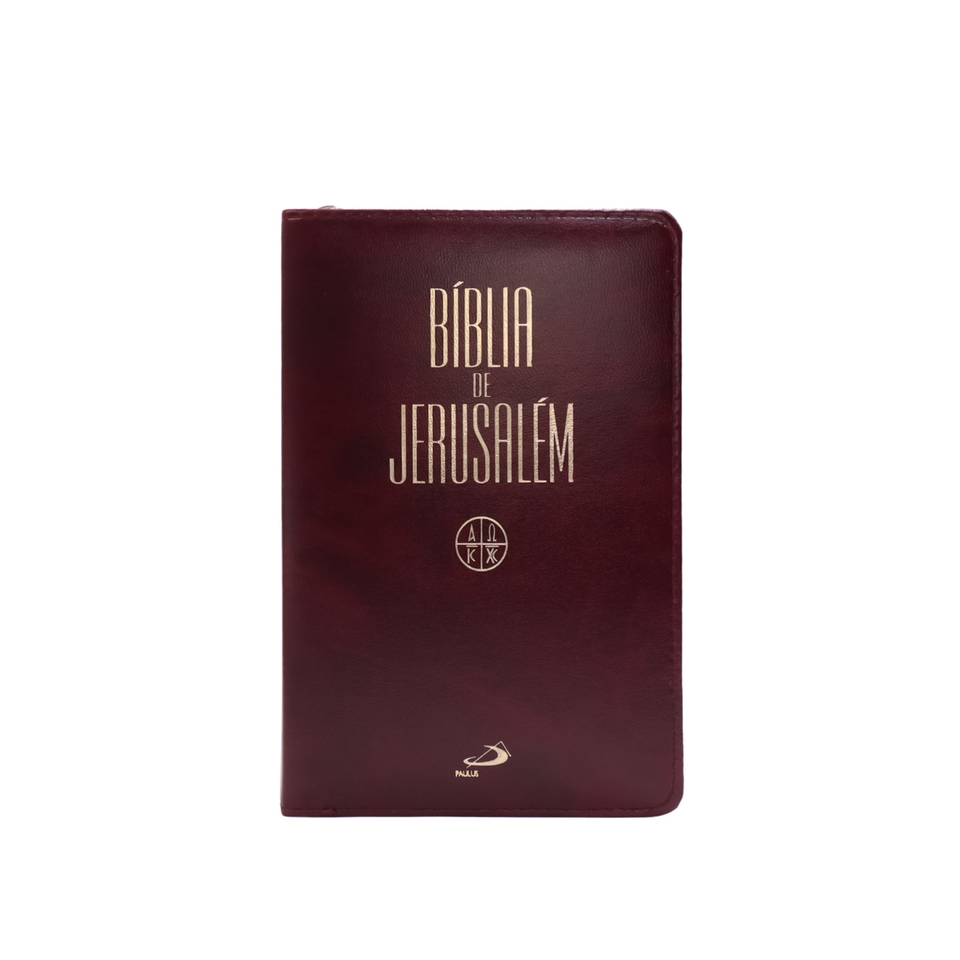 Bíblia de Jerusalém – Formato Bolso – Zíper