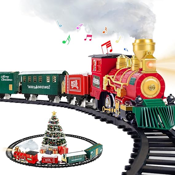 Trem Elétrico Circulatório Para Árvore de Natal