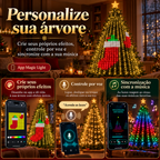 Personalize sua árvore: crie efeitos, controle por voz e sincronize com música