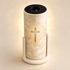 Projetor Luz Divina com cruz dourada