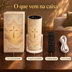 O que vem na caixa do Projetor Luz Divina