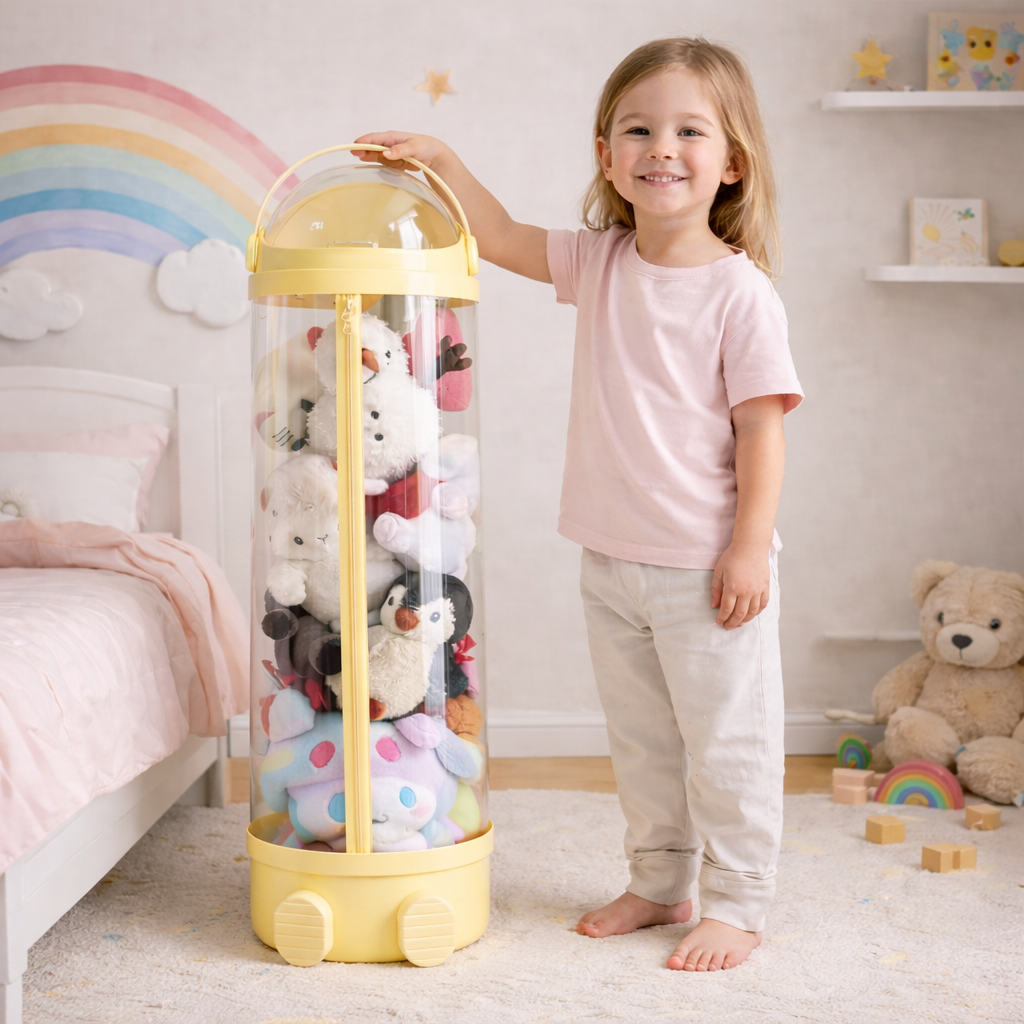 Tubo organizador de brinquedos