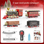Trem Elétrico Circulatório Para Árvore de Natal