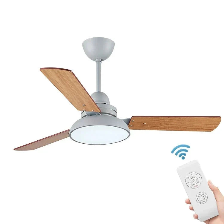 Ventilador de teto moderno com Luminária - ZenithBreeze Street